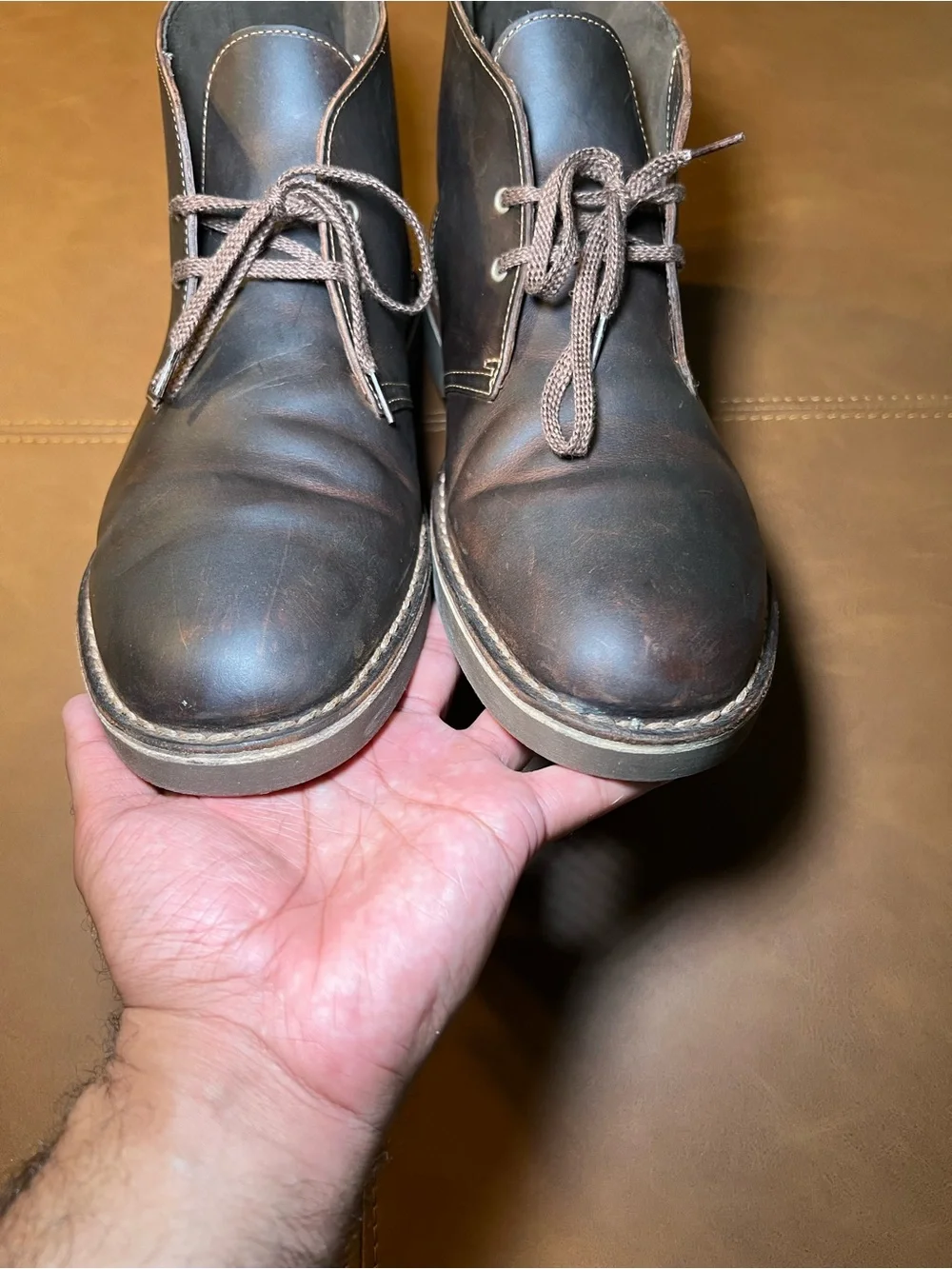 Clarks refined dark